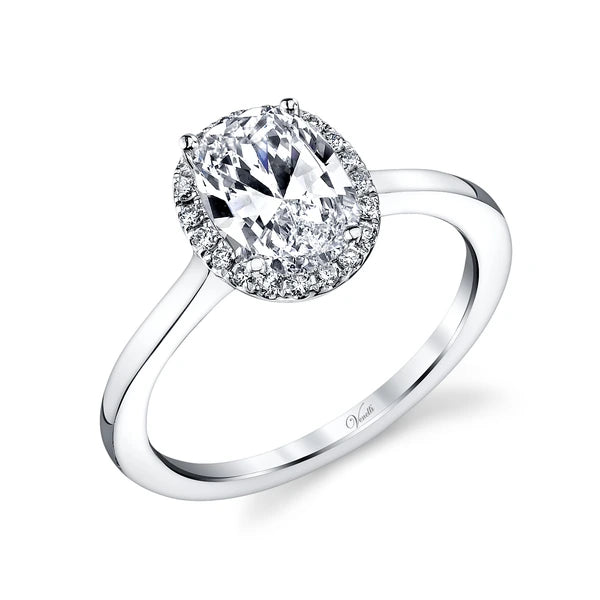 14K W Ring 20Rd 0.13Ct