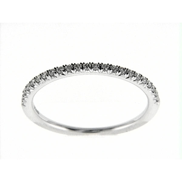 14K W Band 23Rd 0.18Ct
