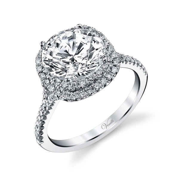 14K W Ring 82Rd 0.50Ct