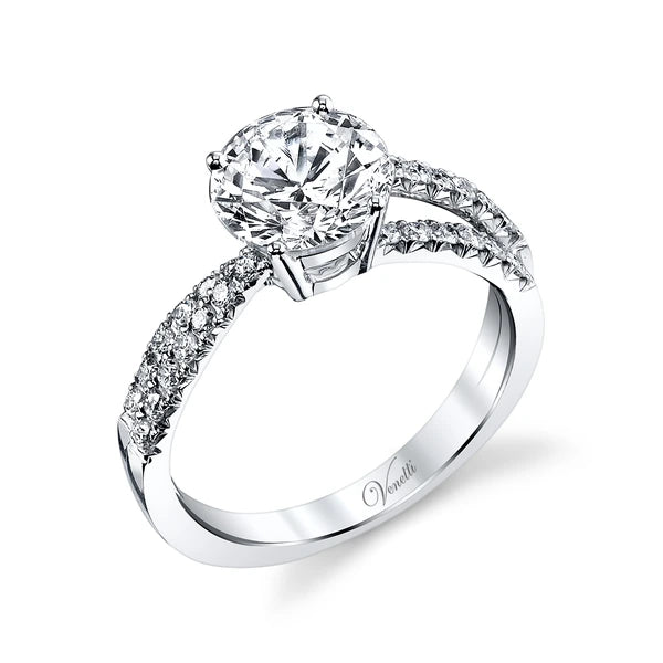 14K W Ring 26Rd 0.40Ct