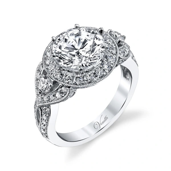 14K W Ring 82Rd 1.18Ct