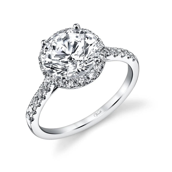 14K W Ring 28Rd 0.55Ct