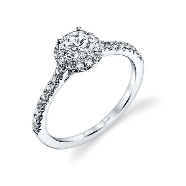 14K W Ring 28Rd 0.34Ct