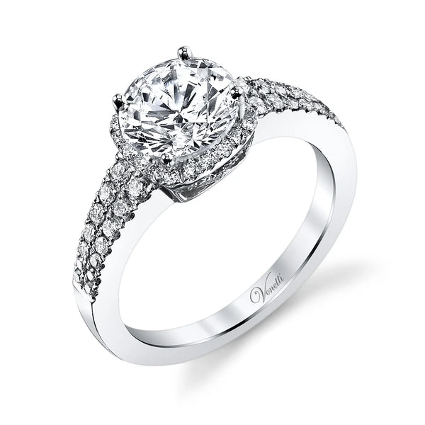 14K W Ring 62Rd 0.47Ct