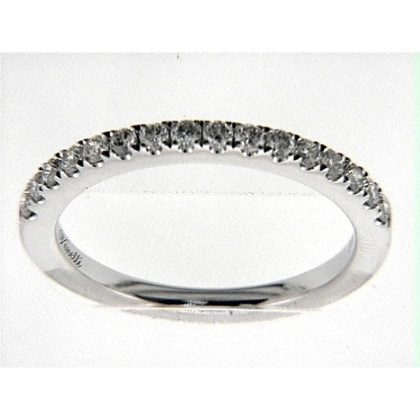 14K W Band 16Rd 0.15Ct