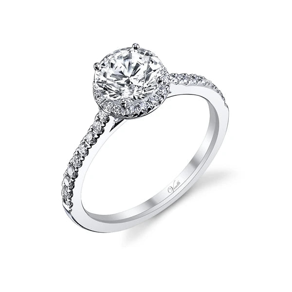 14K W Ring 34Rd 0.27Ct