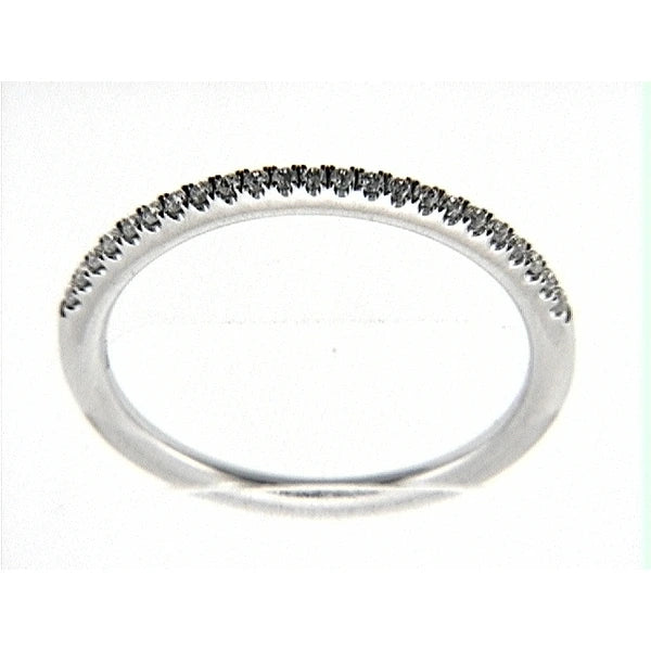 14K W Band 23Rd 0.11Ct