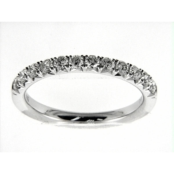 14K W Band 12Rd 0.58Ct