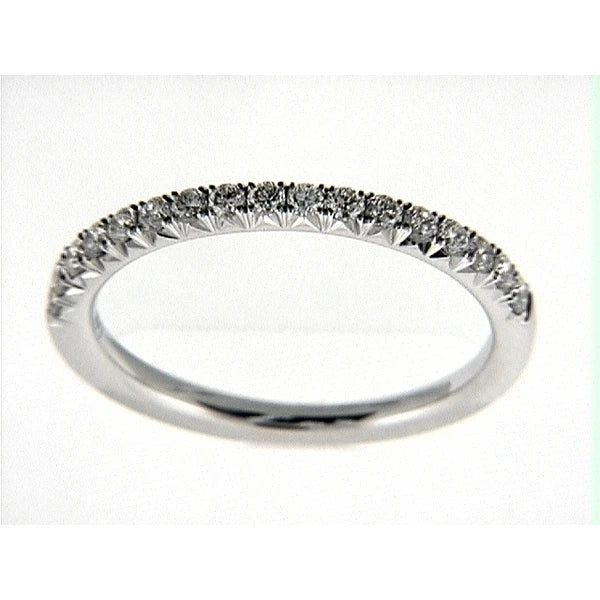 14K W Band 17Rd 0.35Ct