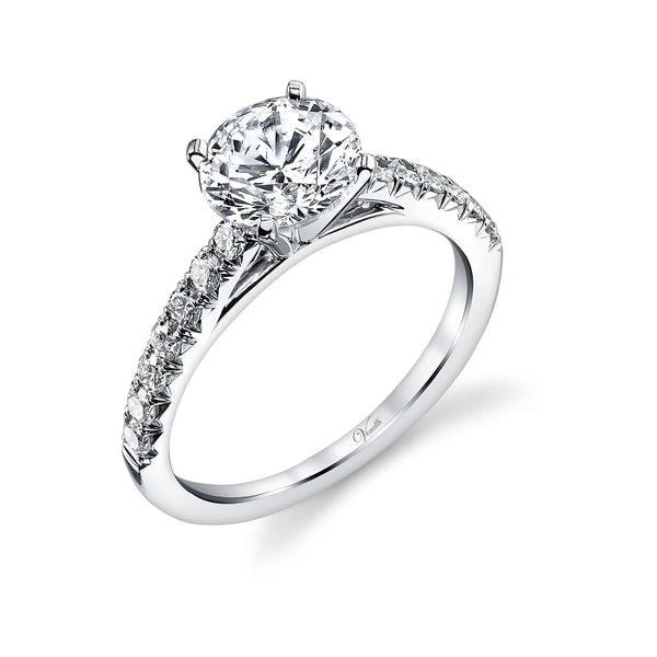 14K W Ring 14Rd 0.46Ct