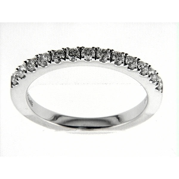 14K W Band 13Rd 0.44Ct