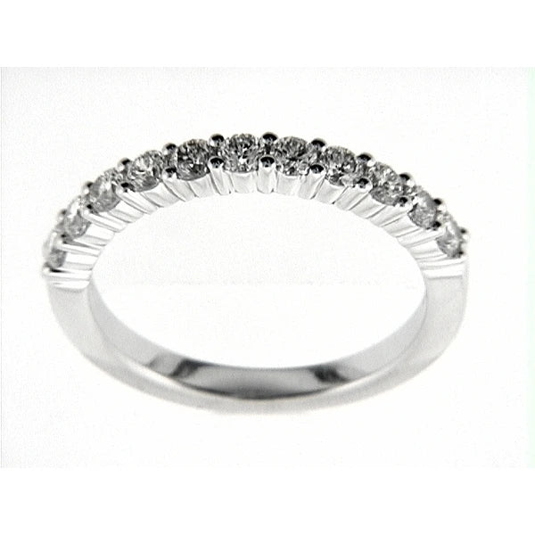 14K W Band 11Rd 0.66Ct