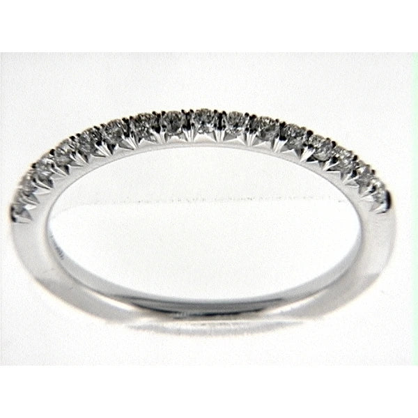 14K W Band 16Rd 0.28Ct