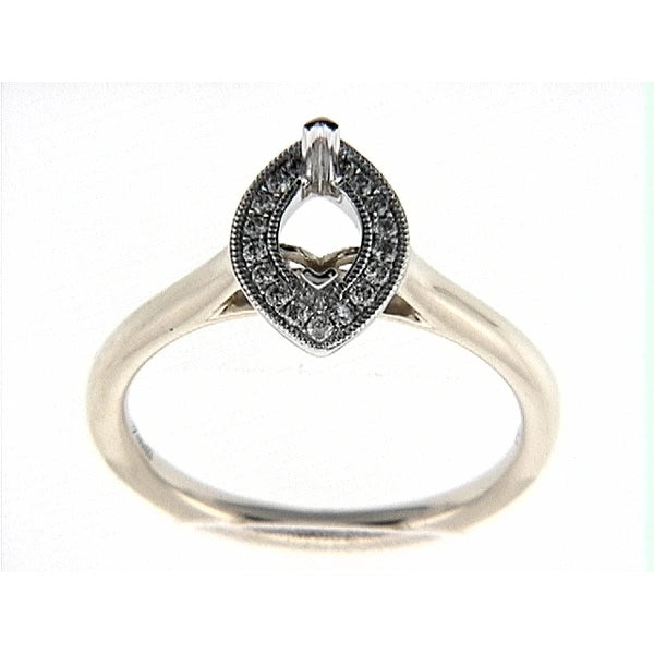14K Wy Ring 18Rd 0.12Ct
