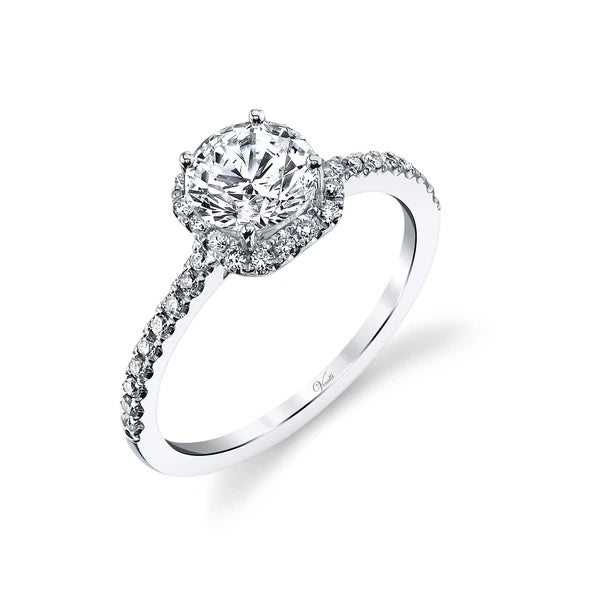 14K W Ring 34Rd 0.25Ct