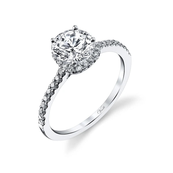 14K W Ring 34Rd 0.25Ct