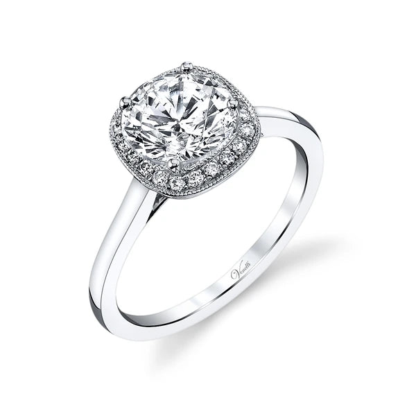 14K W Ring 20Rd 0.14Ct