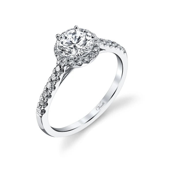 14K W Ring 28Rd 0.34Ct