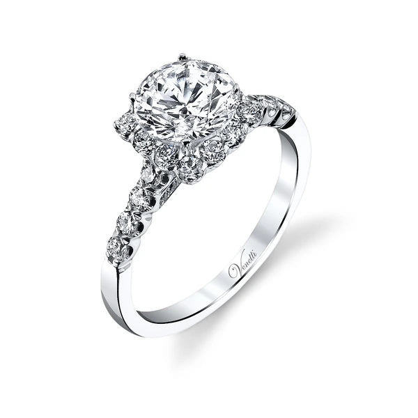 14K W Ring 48Rd 0.64Ct