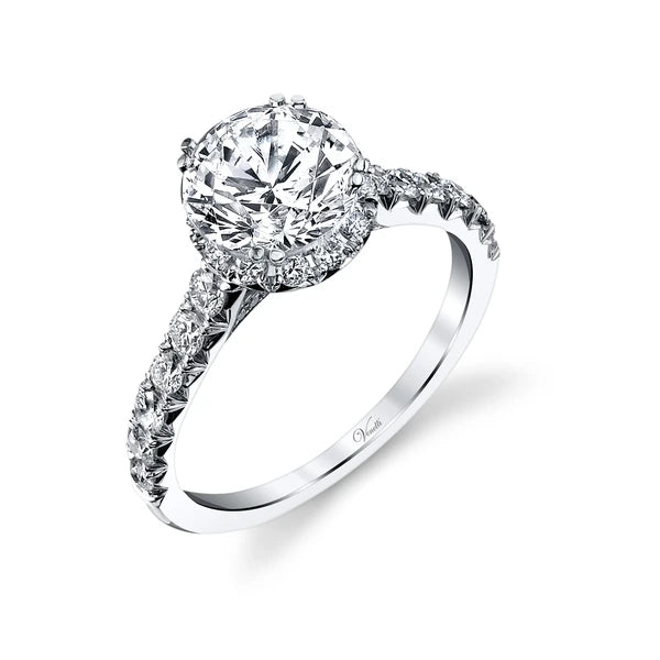 14K W Ring 42Rd 0.76Ct