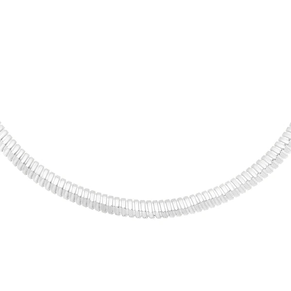 Silver Tubogas Fancy Necklace