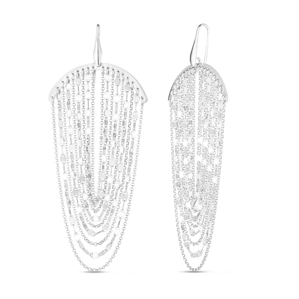 Sterling Silver Chandelier Earrings