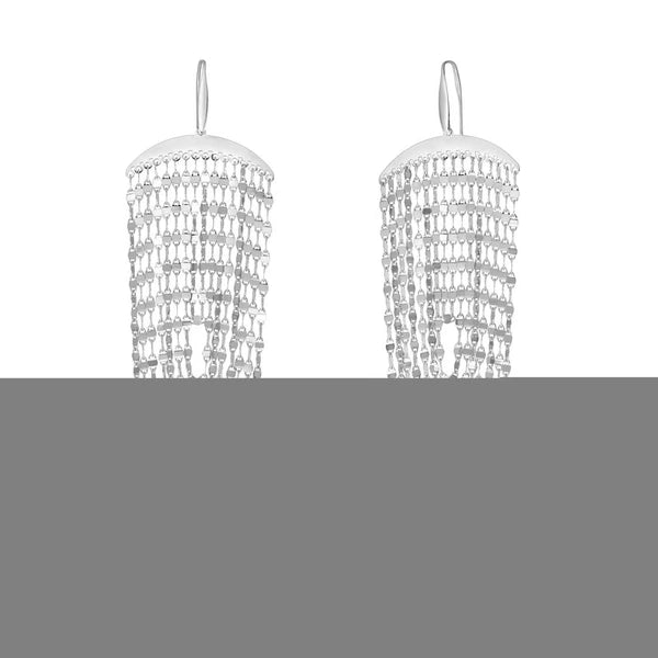 Sterling Silver Chandelier Earrings
