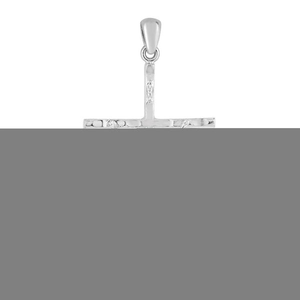 Silver Crucifix Cross Pendant