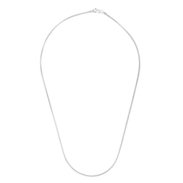 Silver 1.8mm Popcorn Chain