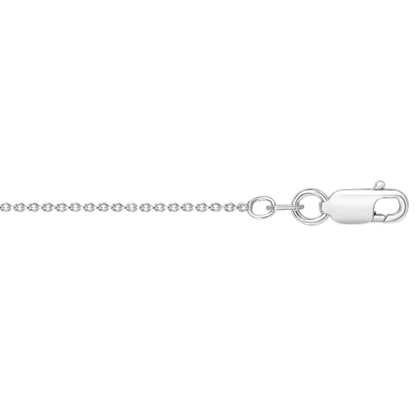 Silver 2.6mm Round Cable Chain