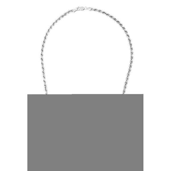 Silver 5mm Rope Chain