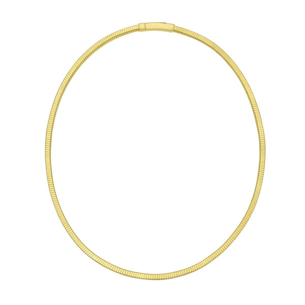 Gold Over Silver Cubogas Chain