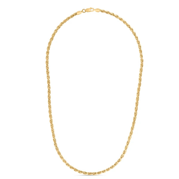 Silver Plated 3.6mm Royal Rope Chain