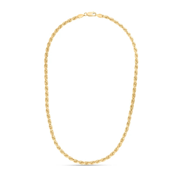 Silver Plated 4.4mm Royal Rope Chain