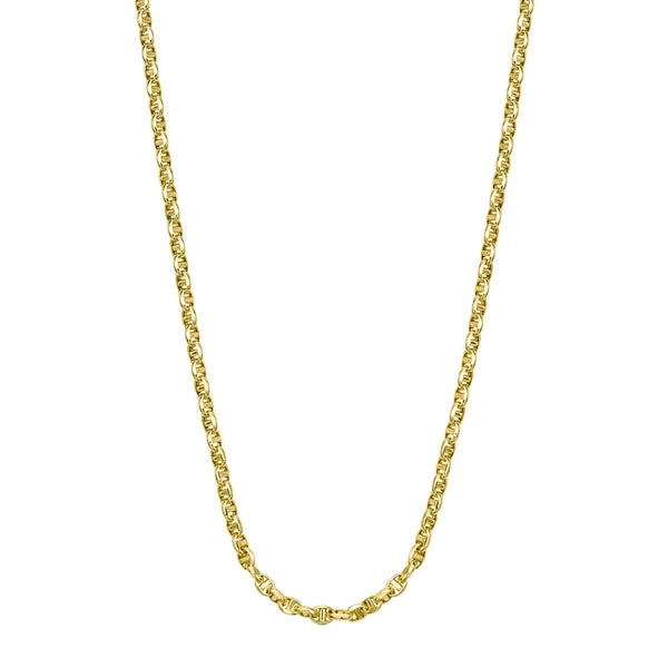 14K Gold 3mm Lite Anchor Chain
