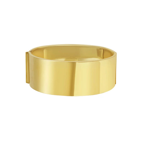 14K Gold Classic Designer Bold Width Bracelet