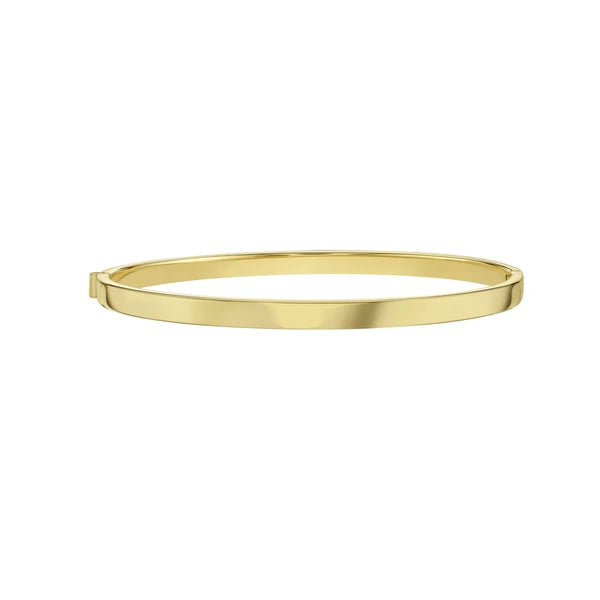14K 4mm Classic Bangle