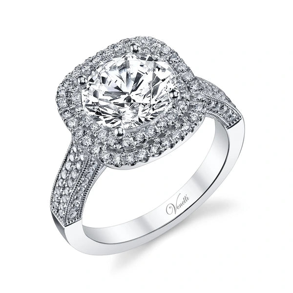 14K W Ring 146Rd 0.77Ct