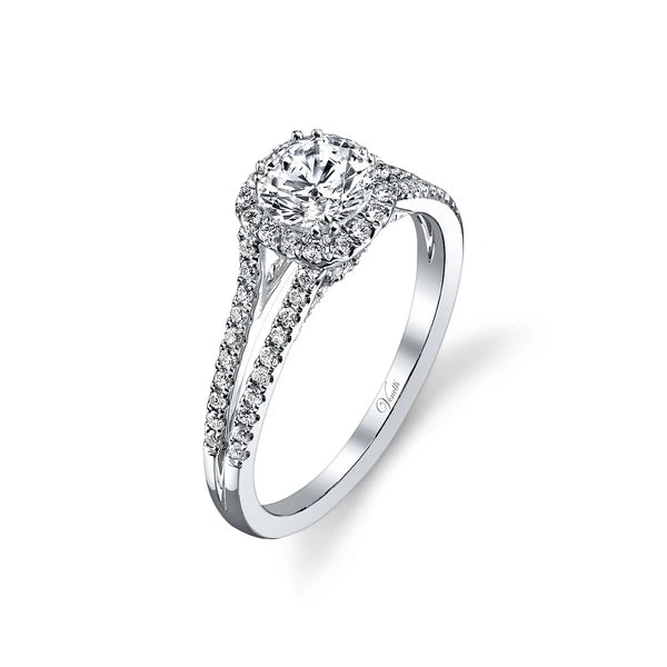 14K W Ring 84Rd 0.38Ct