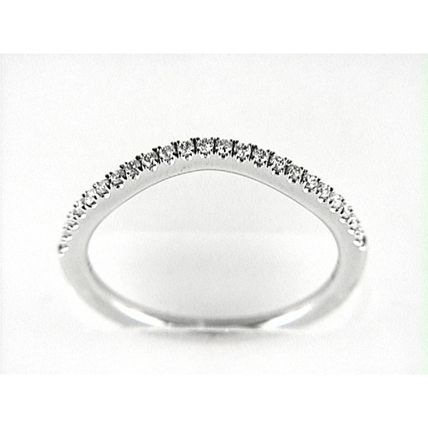 14K W Band 23Rd 0.19Ct