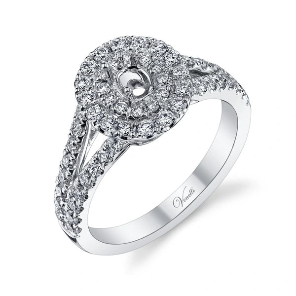 14K W Ring 64Rd 0.95Ct