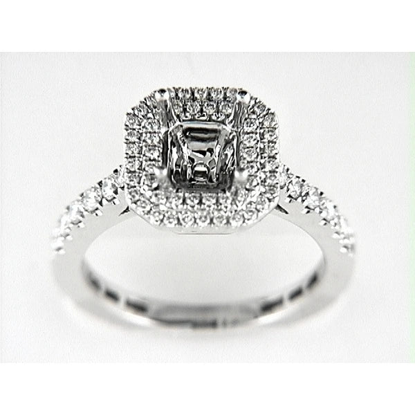 14K W Ring 80Rd 0.60Ct