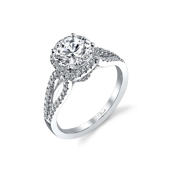 14K W Ring 84Rd 0.48Ct