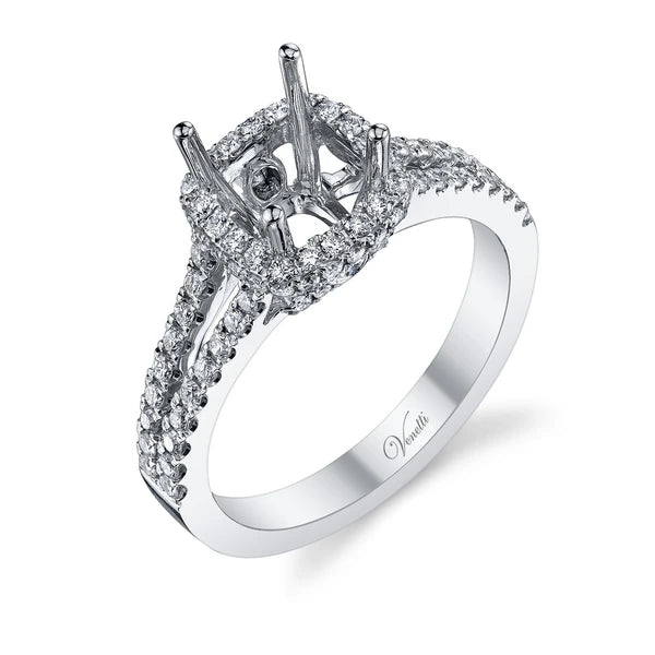 14K W Ring 92Rd 0.62Ct