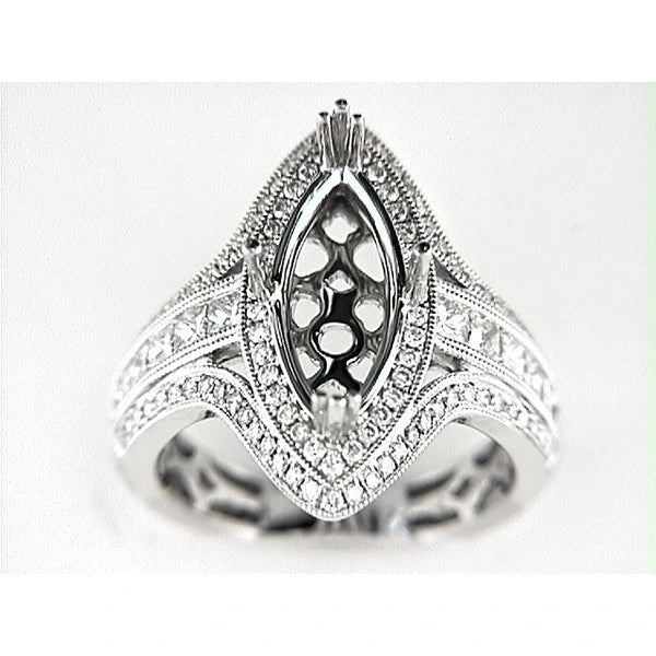 14K W Ring 0.44Rd 0.69Pc