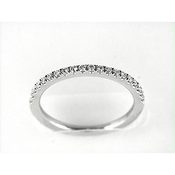 14K W Band 20Rd 0.28Ct