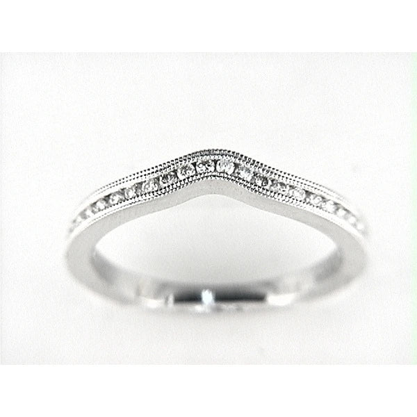 14K W Band 59Rd 0.35Ct