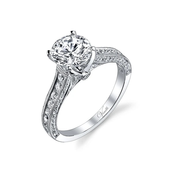 14K W Ring 96Rd 0.76Ct