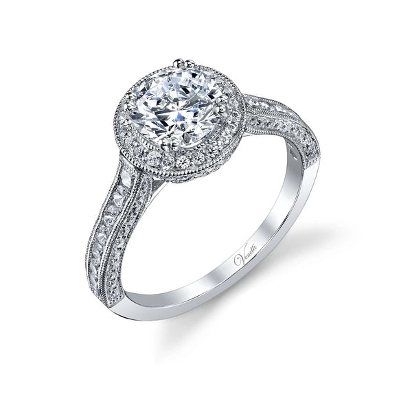 14K W Ring 122Rd 0.80Ct