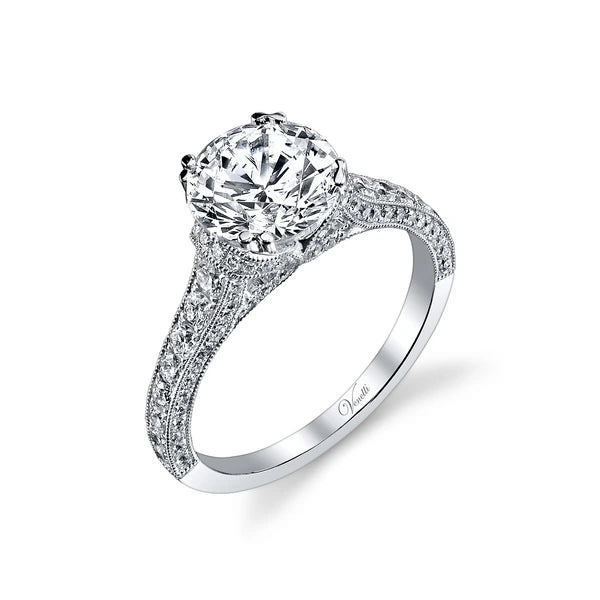 14K W Ring 104Rd 0.79Ct